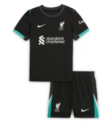 Liverpool Segunda Equipación Niños 2024-25 Manga Corta (+ Pantalones cortos)